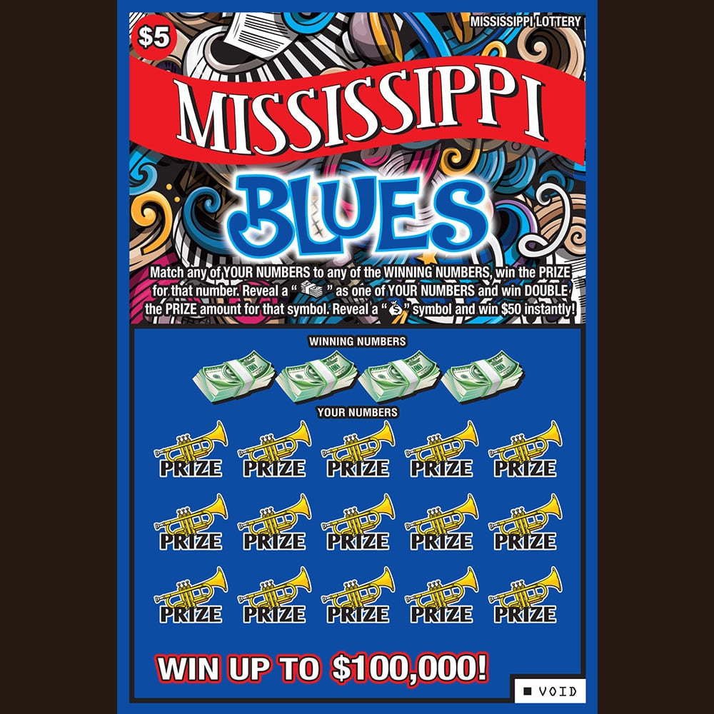 Mississippi Blues Scratch-off Game