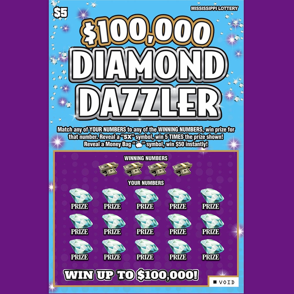 Diamond Dazzler scratch-off