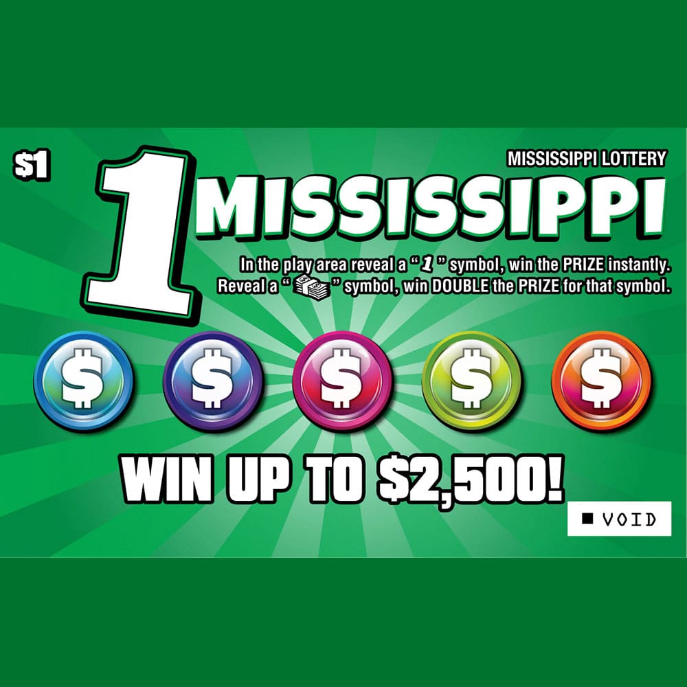 One Mississippi scratch-off game