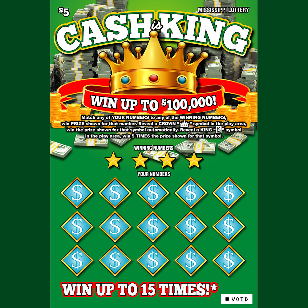 Cash is King Instant Scratch-off