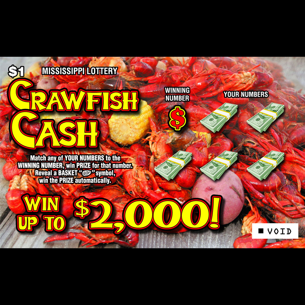 Crawfish Cash - Instant Scrach-off game
