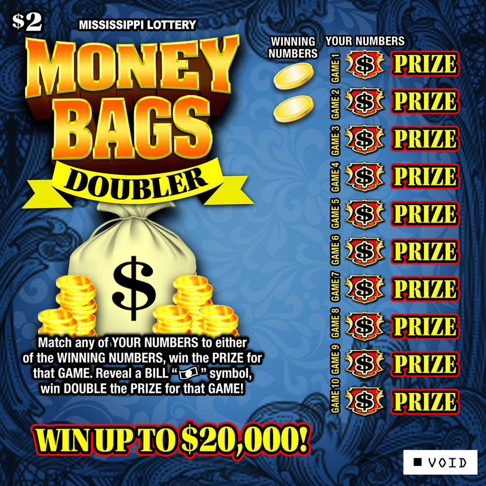 Money Bags Doubler Scratch-off Game