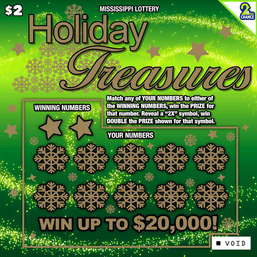 Holiday Treasures Scratch-off